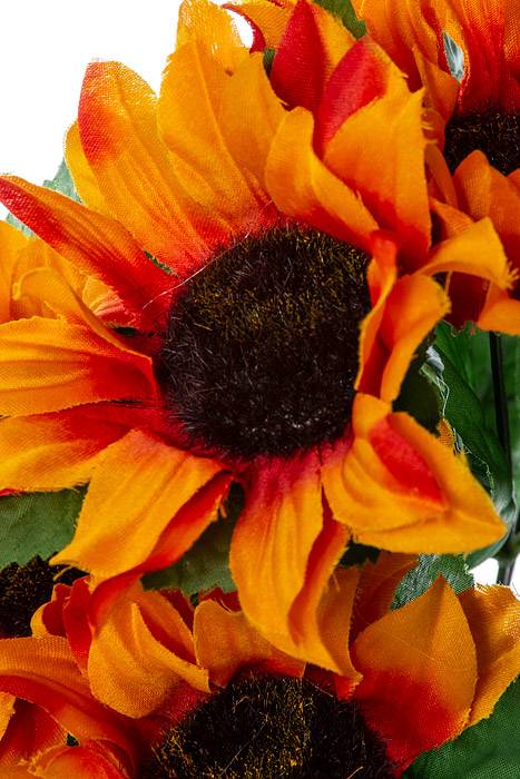 19" Satin Sunflower Orange