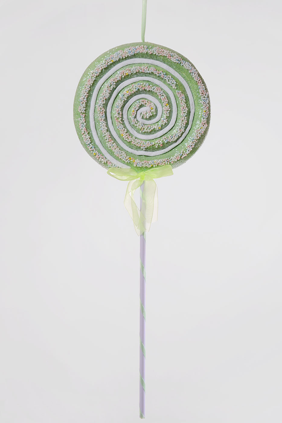 25" Lollipop Spray Green