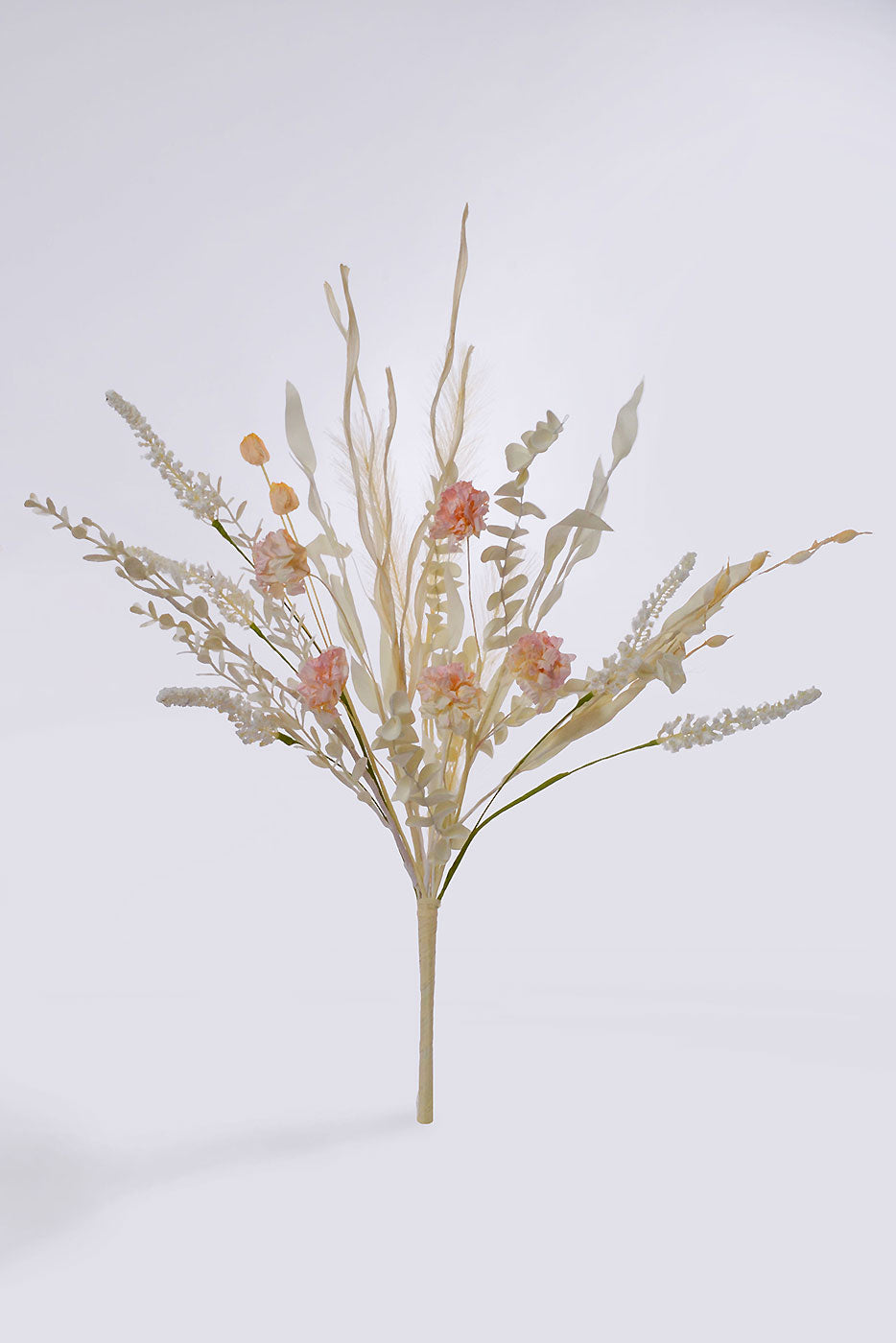 24" Mixed Zinnia Pampas Bush