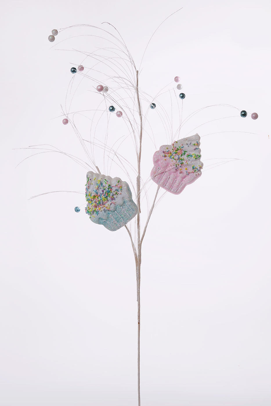 37" Pastel Cupcake Spray