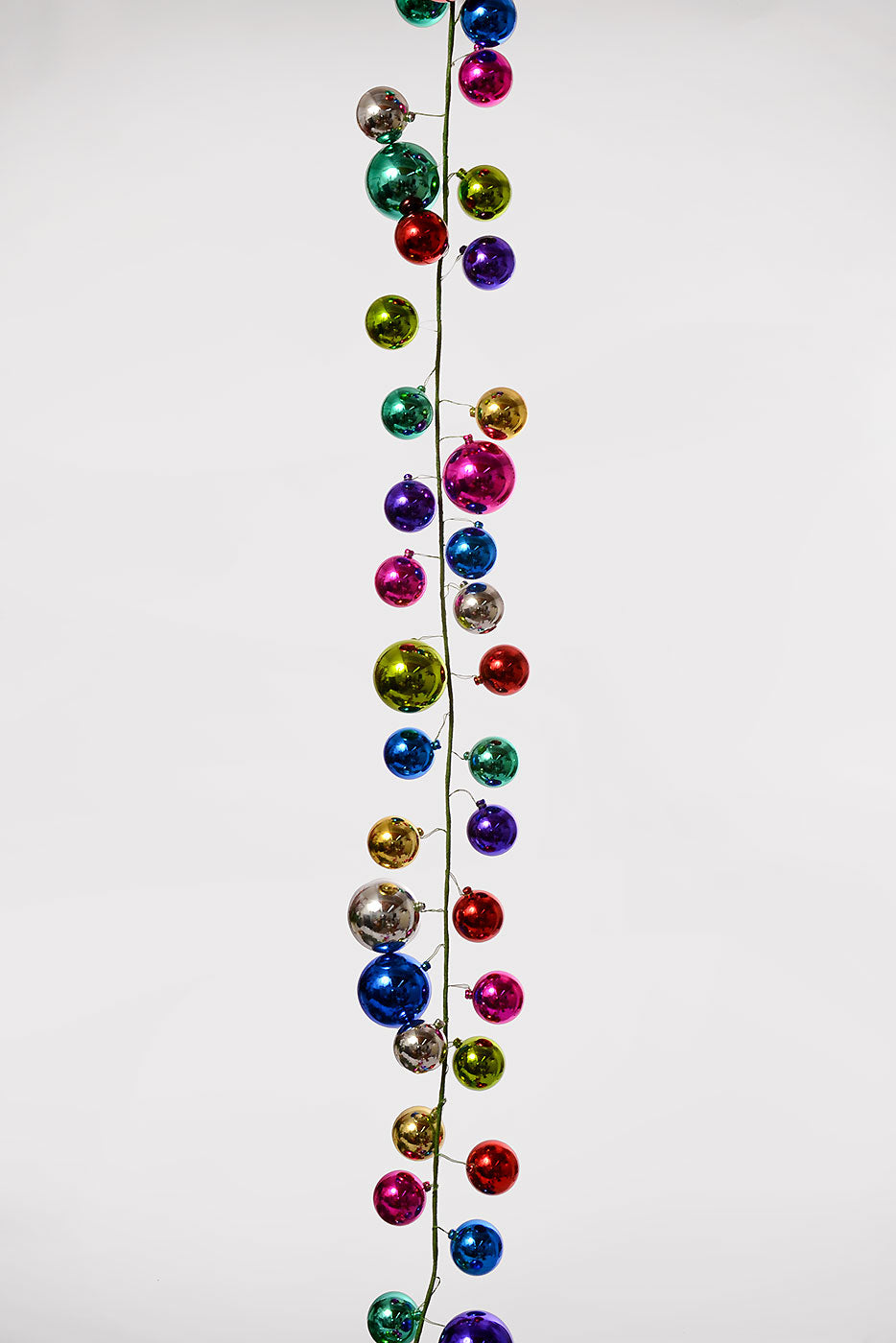6FT Plastic Ball Garland Mix