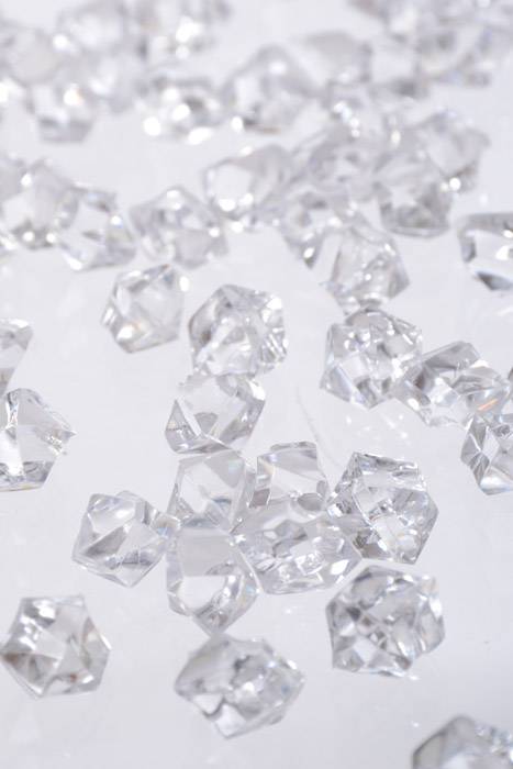 Small Acrylic Cube Clear Pkg/1lb