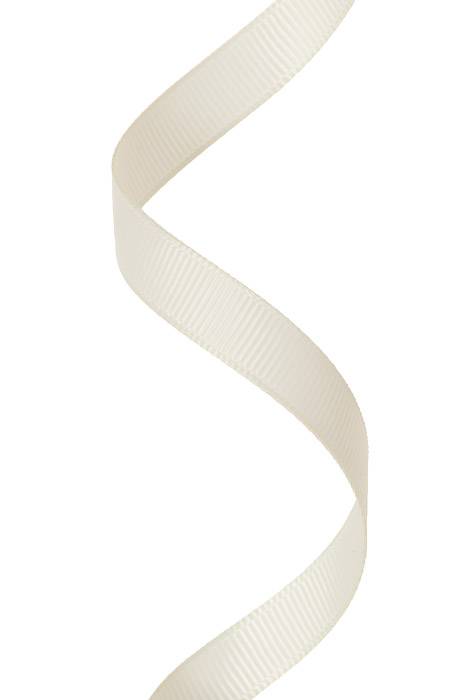 Grosgrain Ribbon Antique White