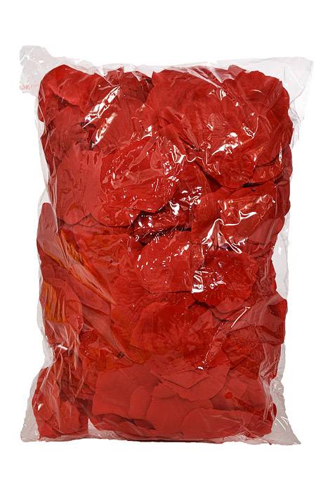 Silk Rose Petals Bright Red Pkg/500