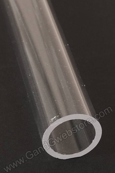 21" Plastic Cylinder Column Clear