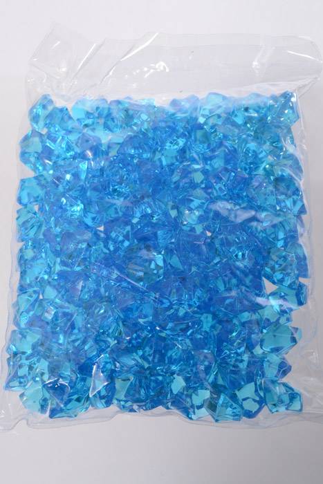 Large Acrylic Cube Turquoise Pkg/1lb