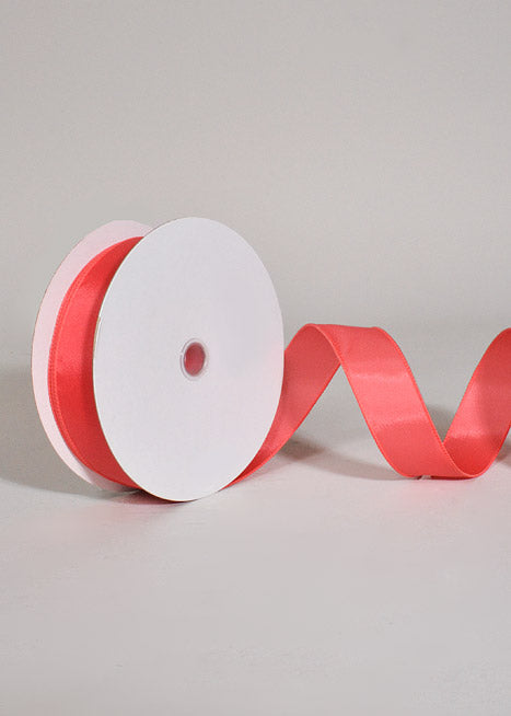 1.5" X 50Yds Wired Taffeta Ribbon Coral