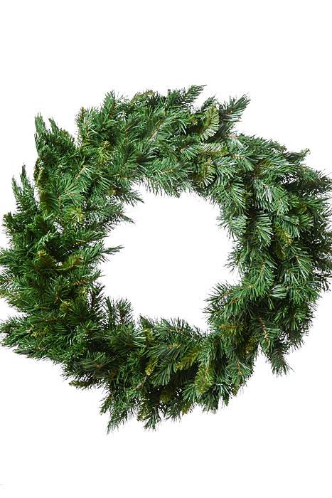 30" Sugar Pine Wreath Green