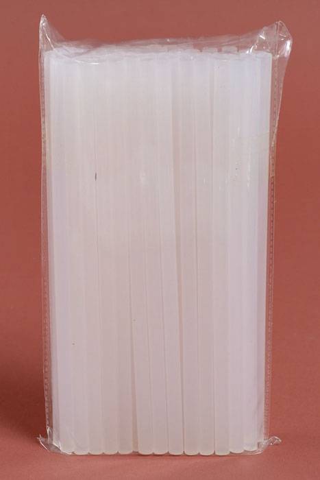 7.4mm X 8" Small Silicone Glue Stick Clear Pkg/1lb