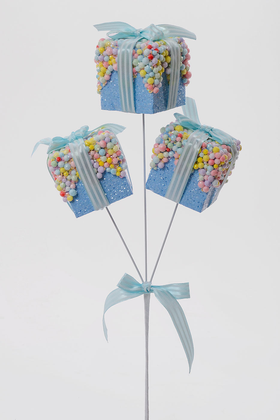 17" Gift box Spray Blue