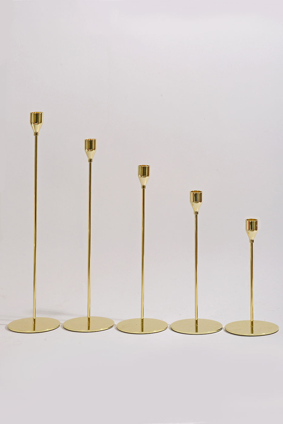 9"/11"/13"/15"/17" Taper Holders Gold