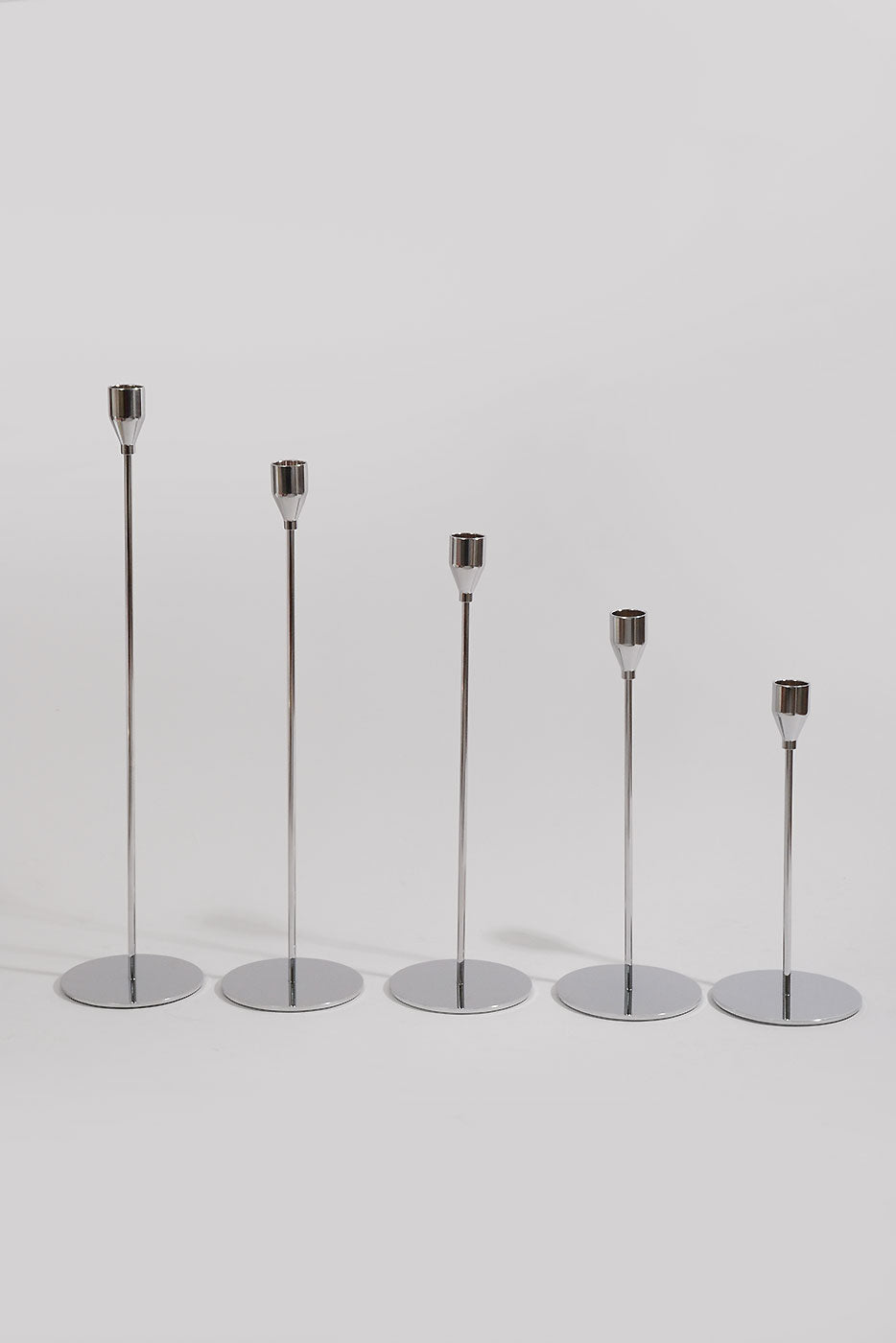 9"/11"/13"/15"/17" Taper Holders Silver