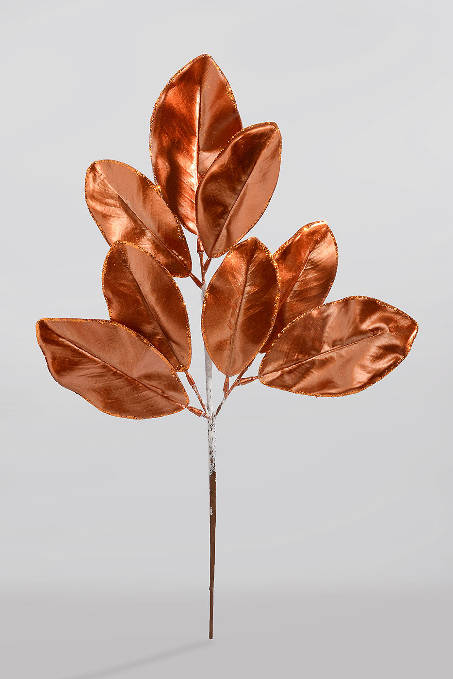 24" Magnolia Leaf Spray Copper