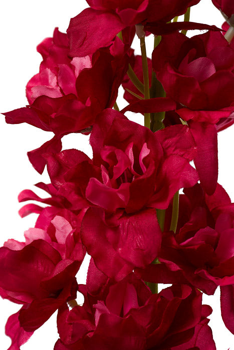 49" Silk Delphinium Spray Fuchsia