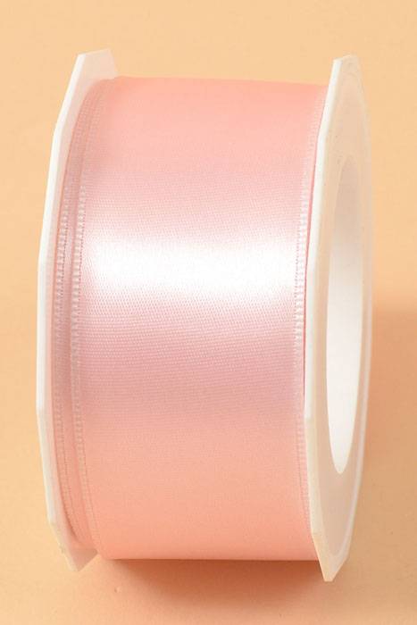 1.5" X 10yds Wired Satin Ribbon Light Pink