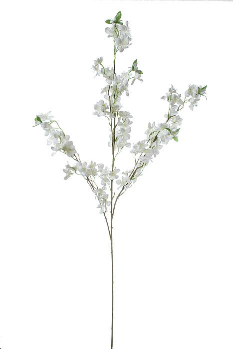 48" Silk Blossom Spray White