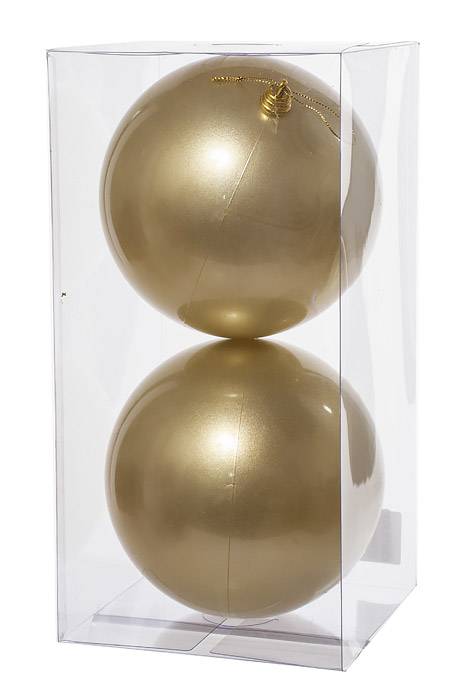 150mm Ball Champagne Pkg/2