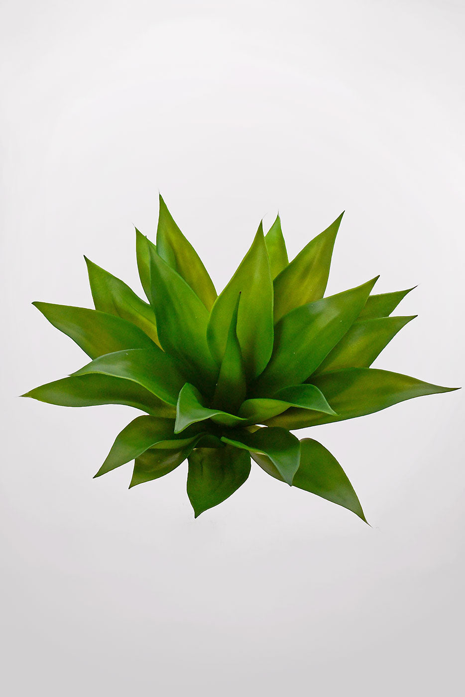 16.5" X 19" Artificial Agave Plant Green