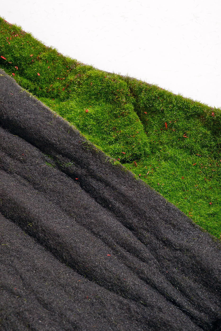 40" X 40" Artificial Mood Moss Sheet Green