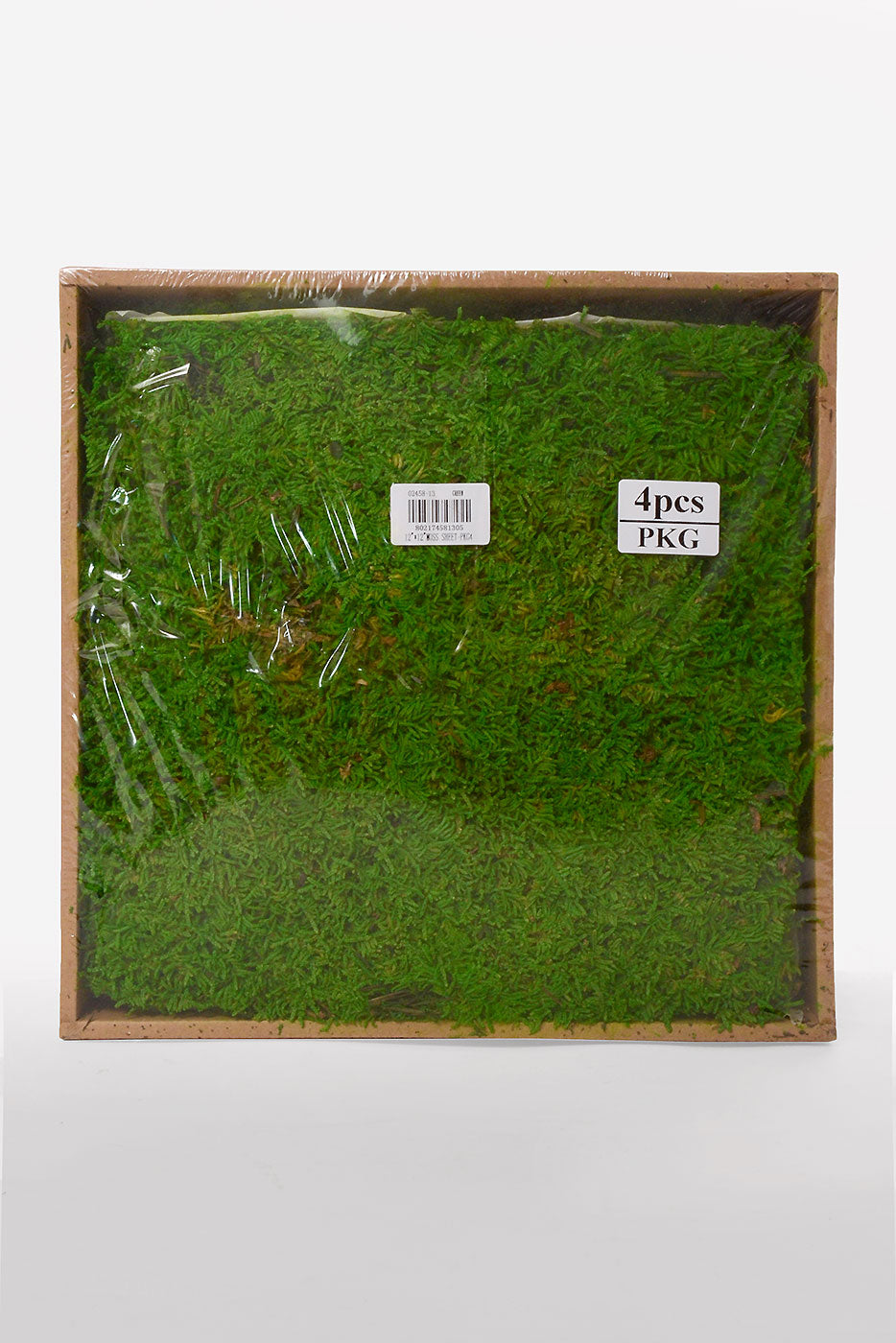 12" X 12" Preserved Moss Sheet Green