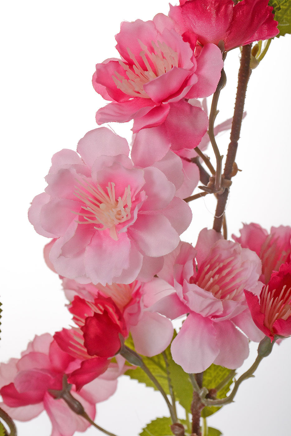 49" Silk Cherry Blossom Spray Hot Pink