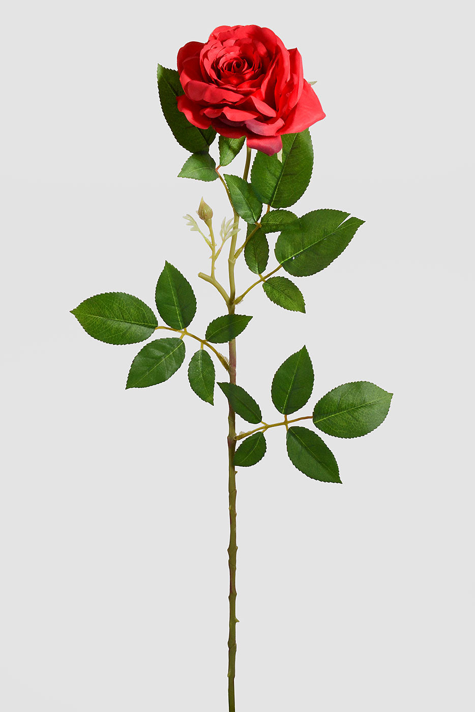 31" Silk Rose Spray Red