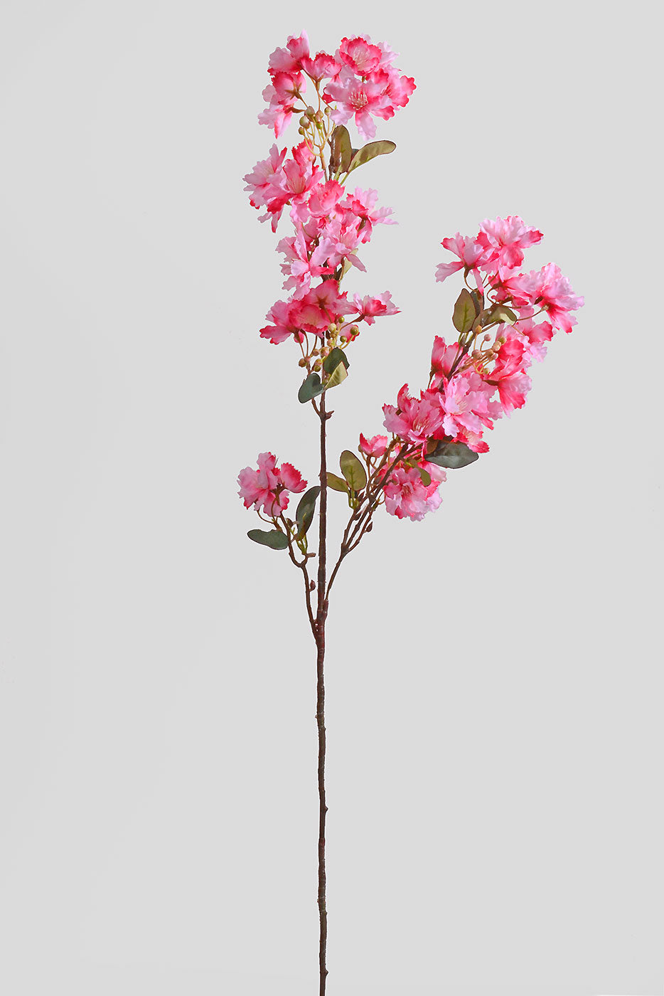 35.5" Silk Cherry Blossom Spray Fuchsia