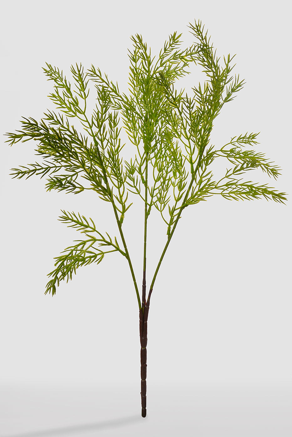 22" Artificial Grass Bush Green