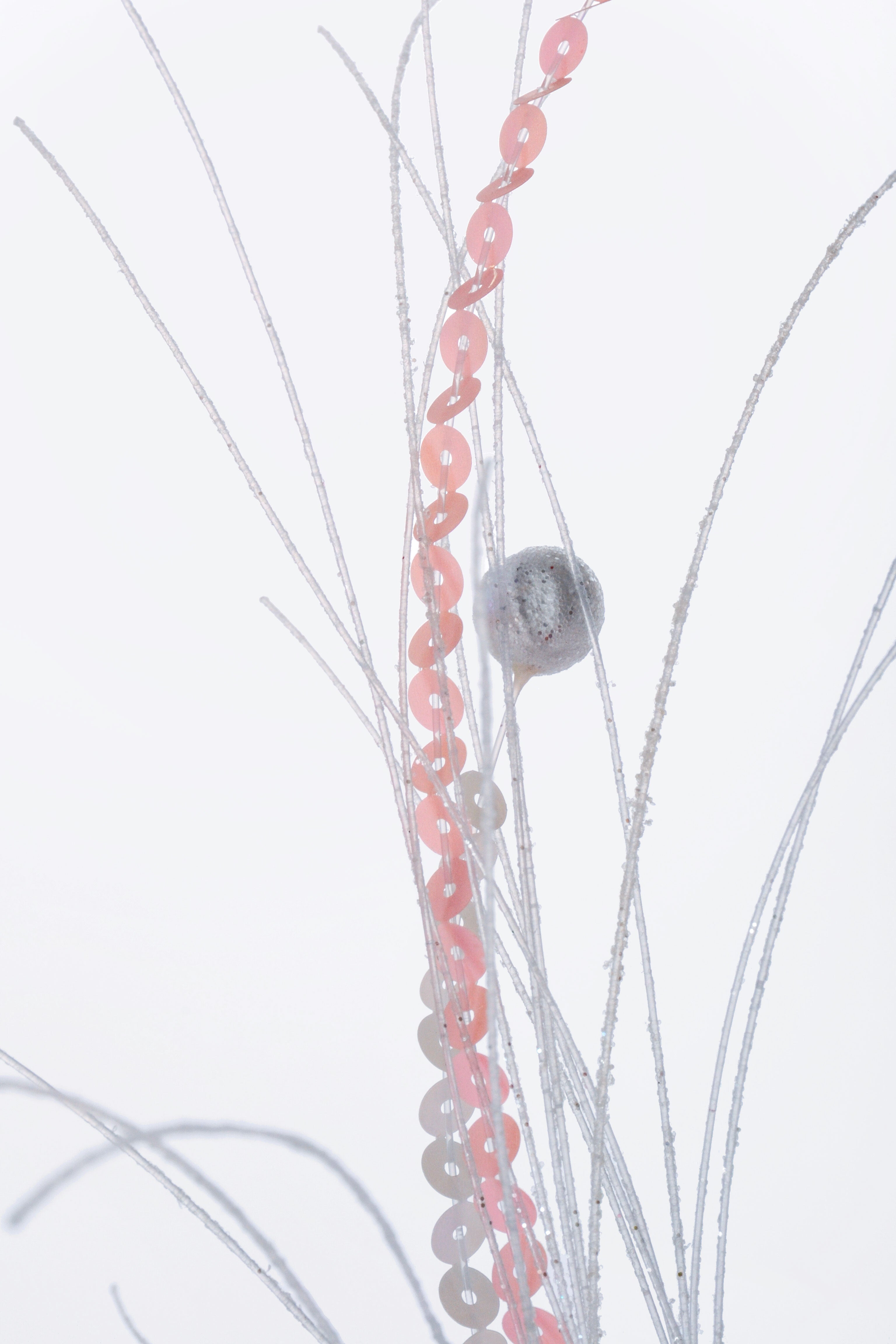 35" Lollipop Spike Spray Pink