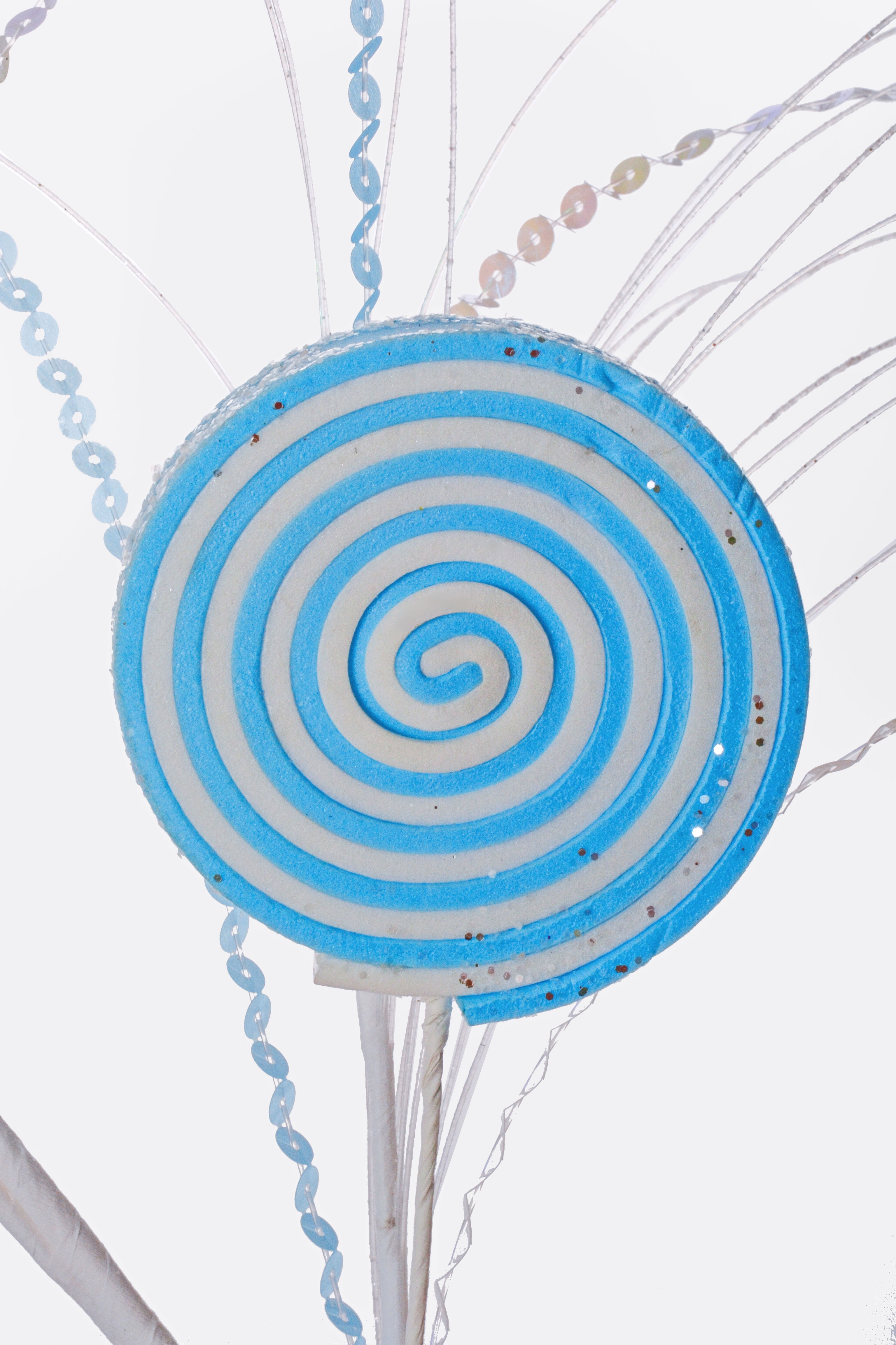 35" Lollipop Spike Spray Blue