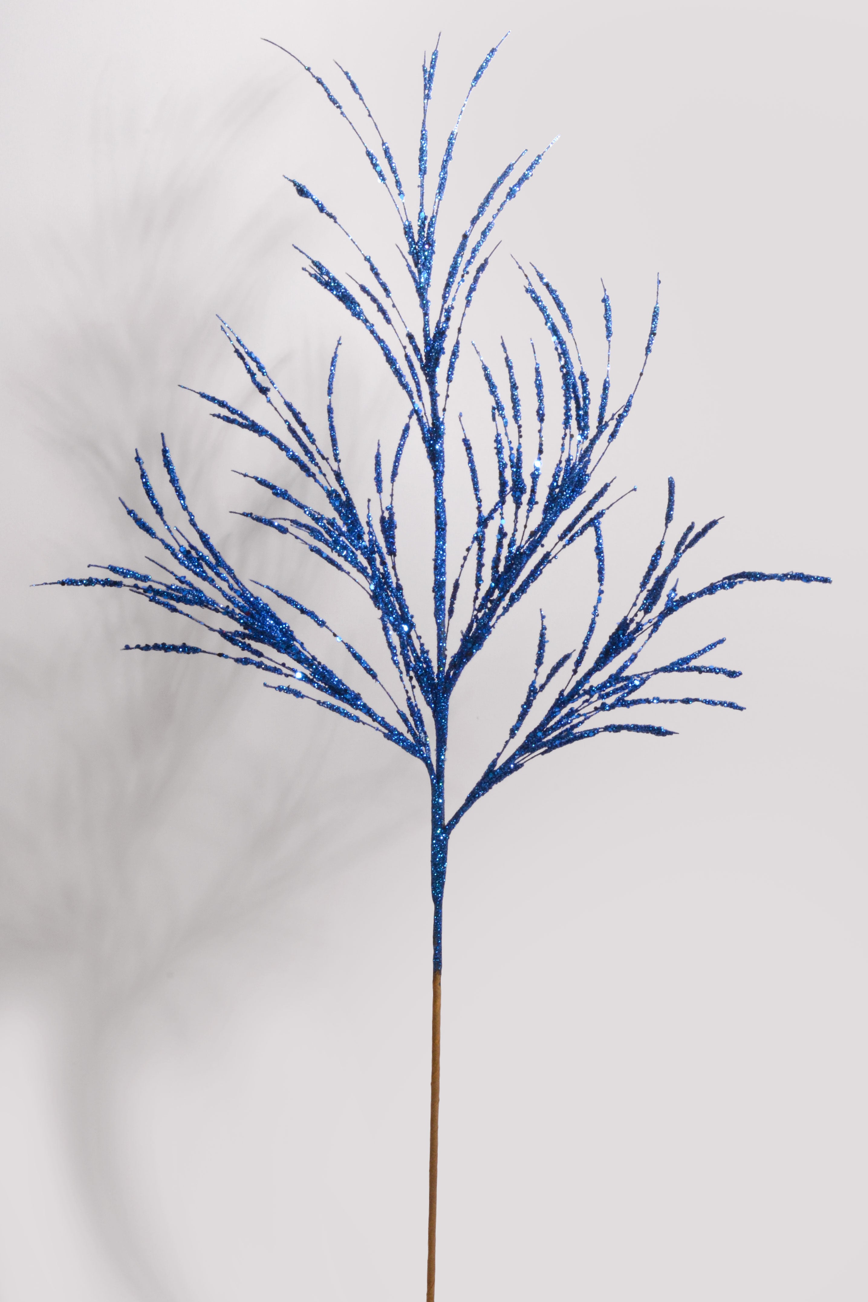 31" Glitter Spike Spray Royal Blue