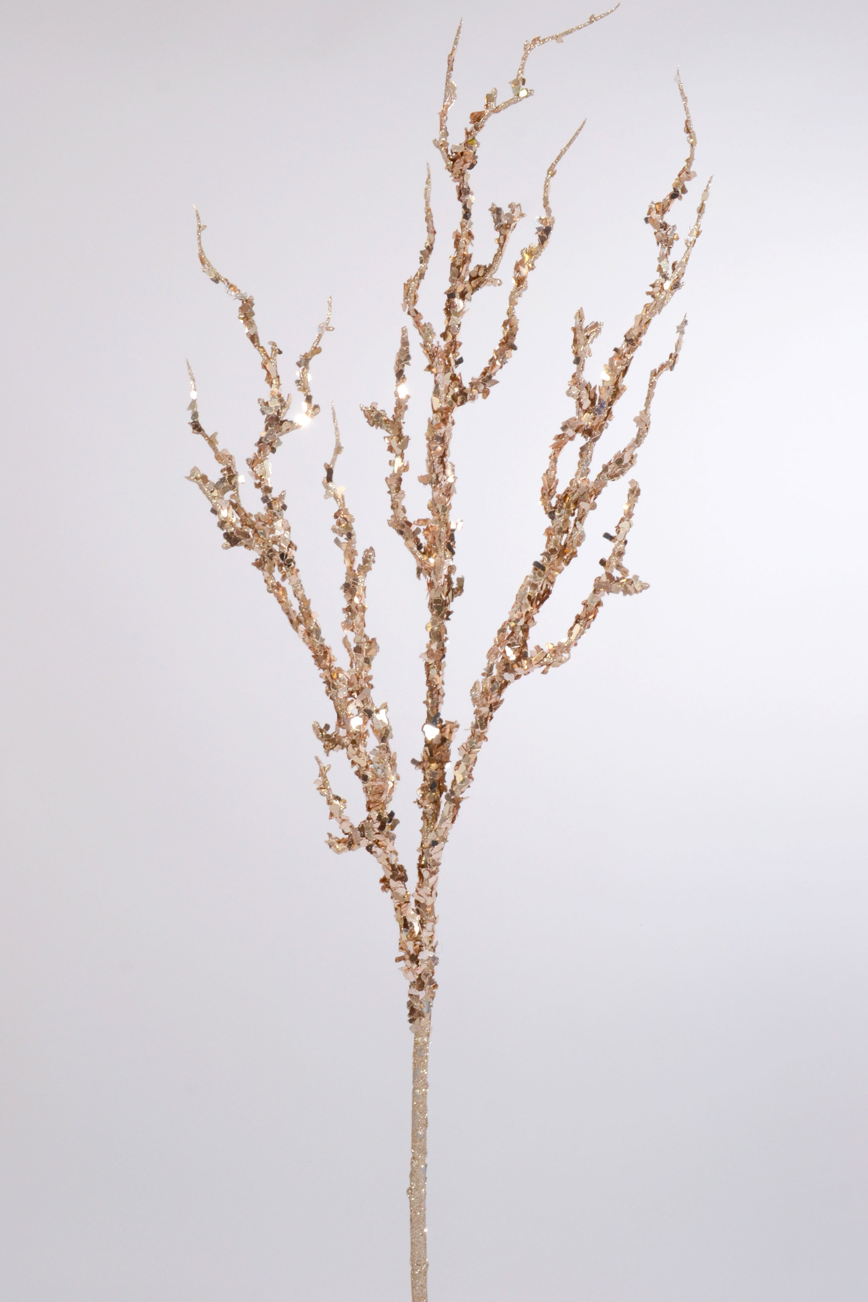 36" Branch With Sequin Champagne