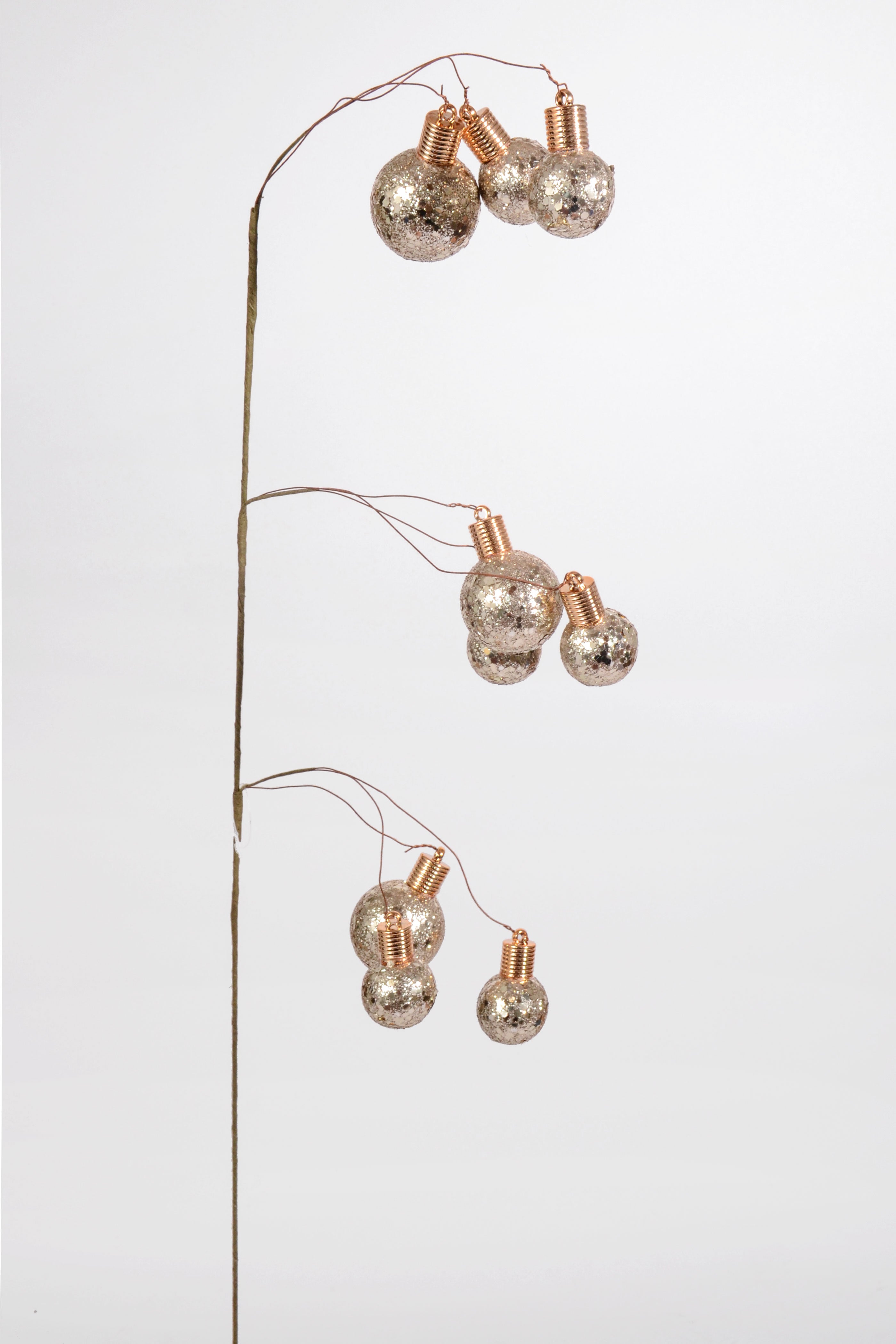 37" Christmas Pick Gold