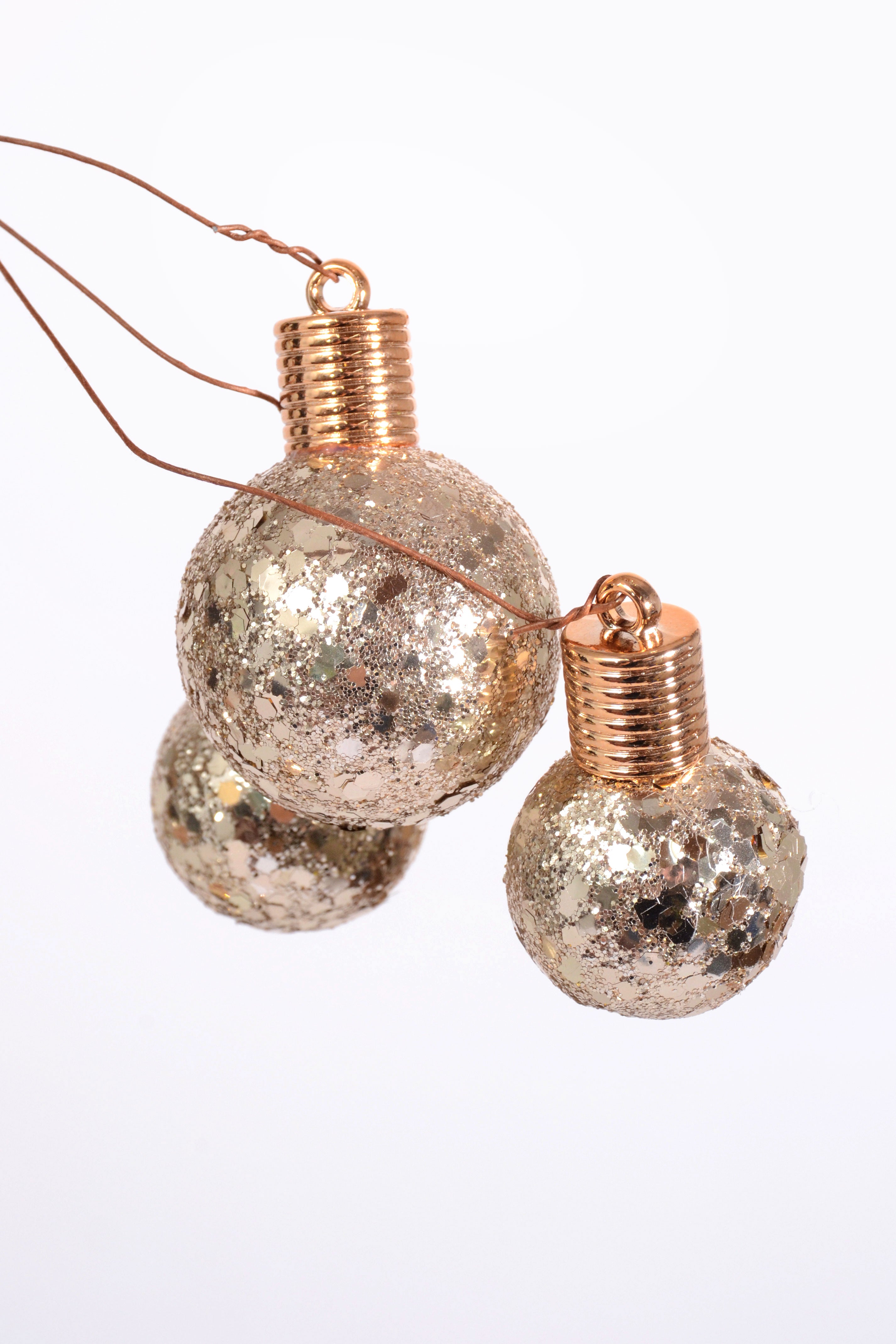 37" Christmas Pick Gold