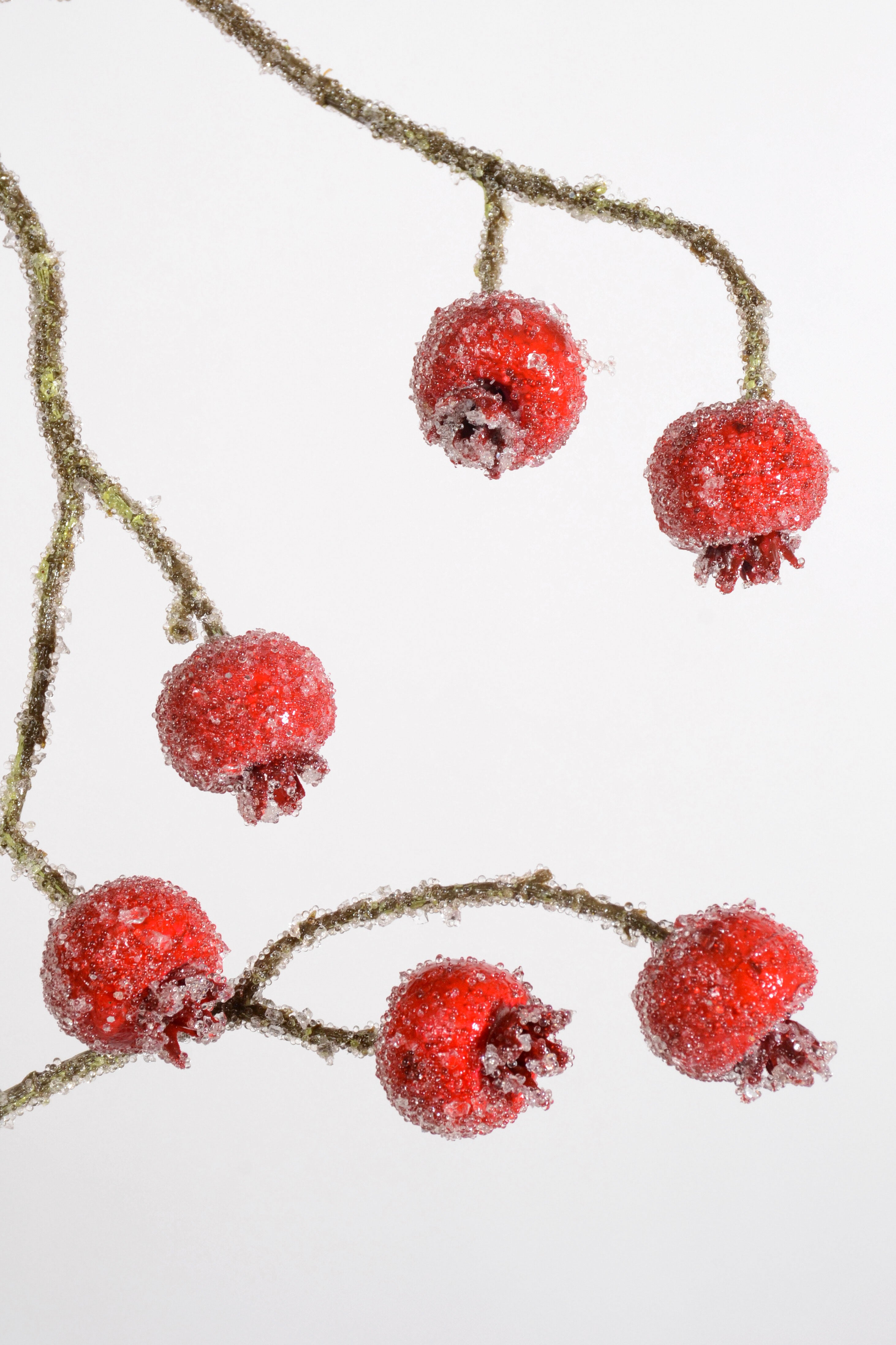 41" Iced Berry Spray Red