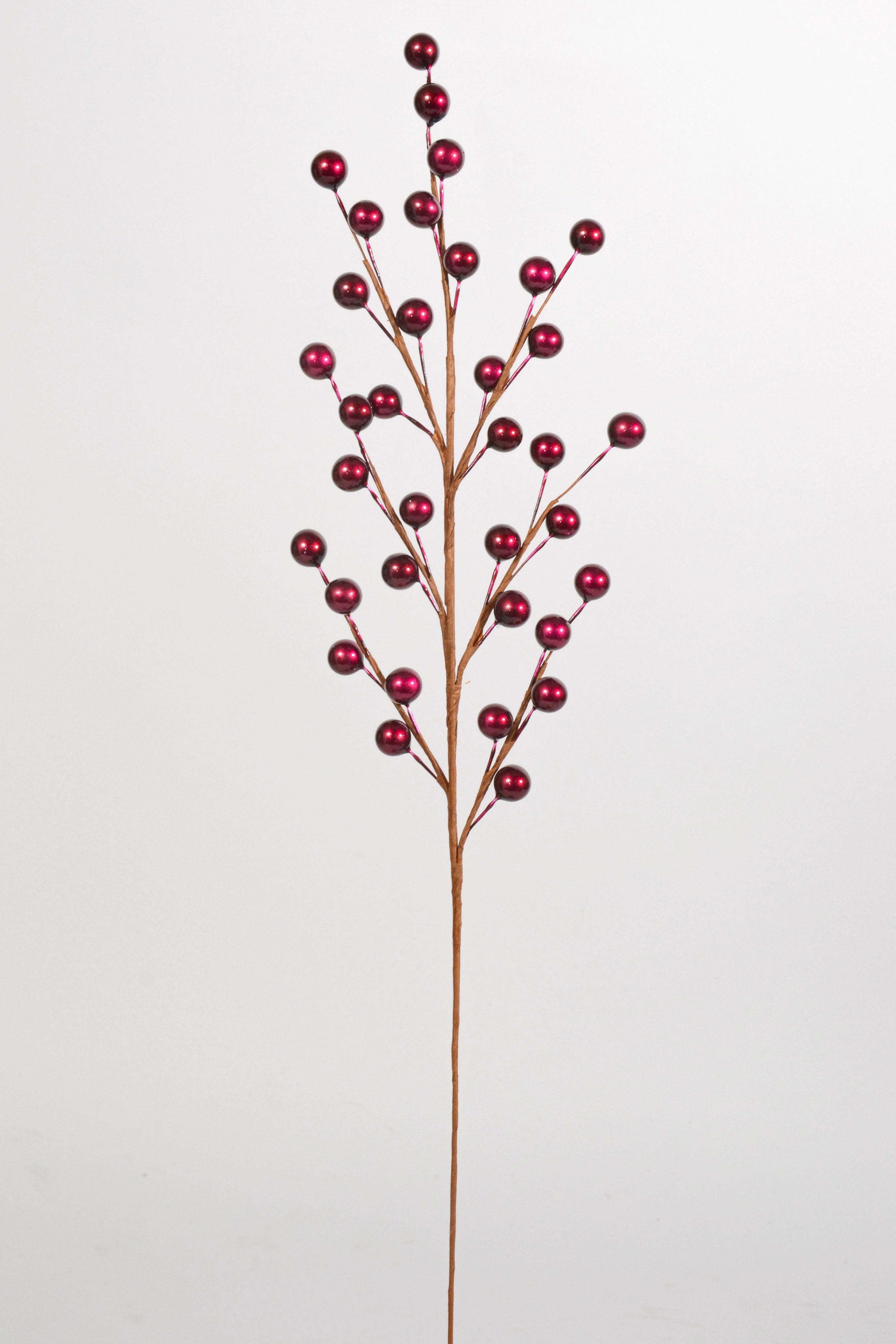 19" Metallic Berry Spray PKG12 Cerise