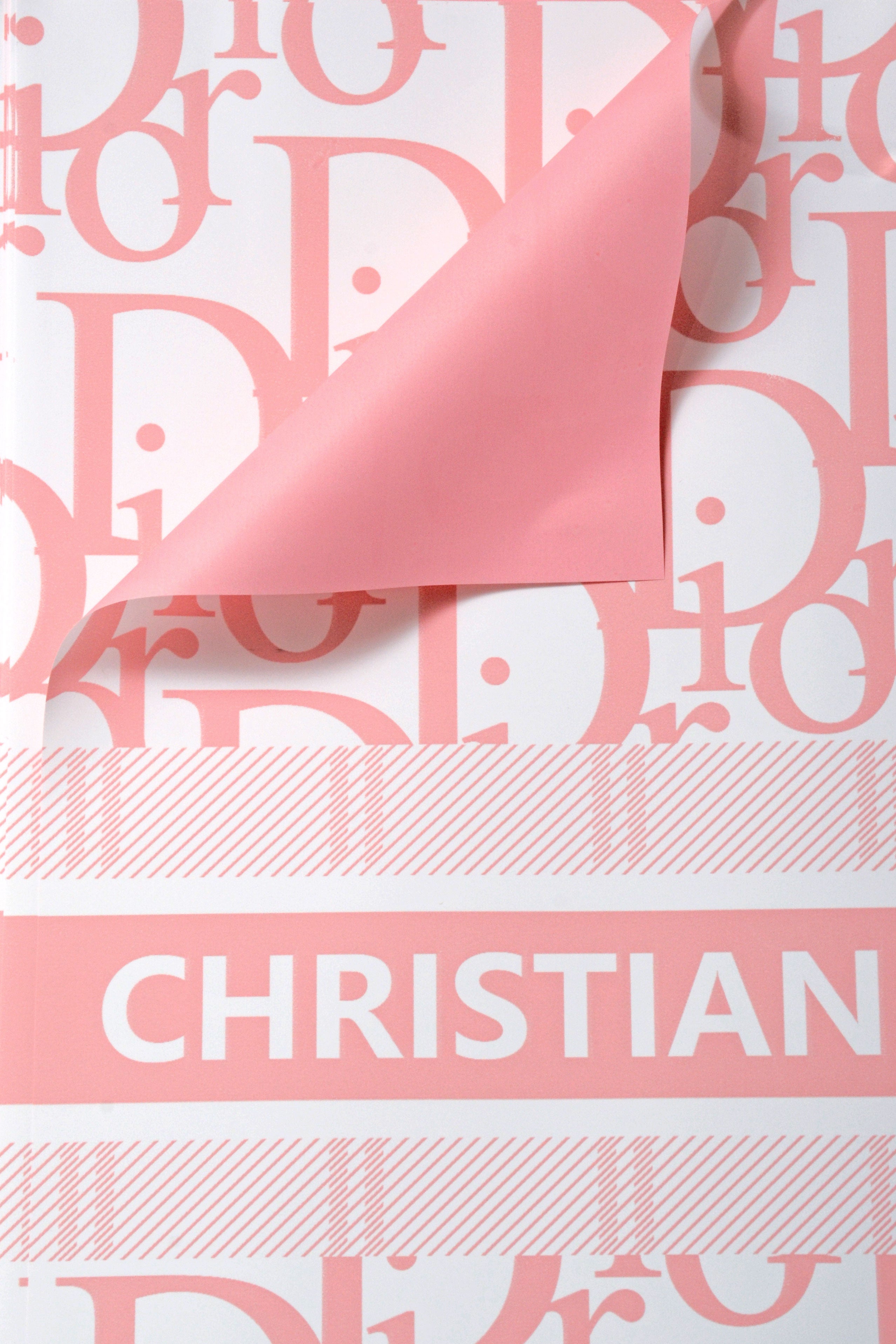 22.5" Design Wrapping Paper Pink Pkg/20