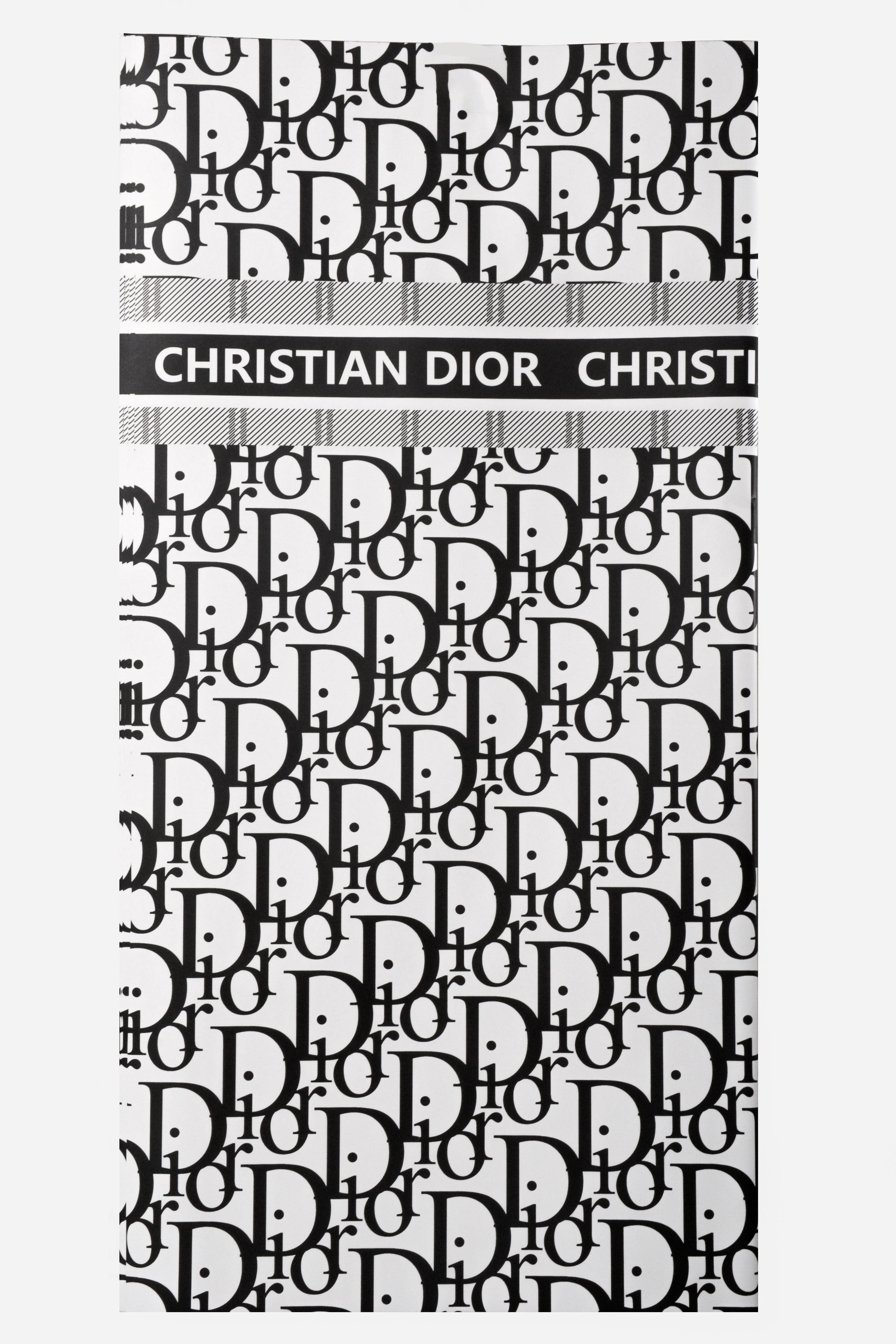 22.5" Design Wrapping Paper Black Pkg/20
