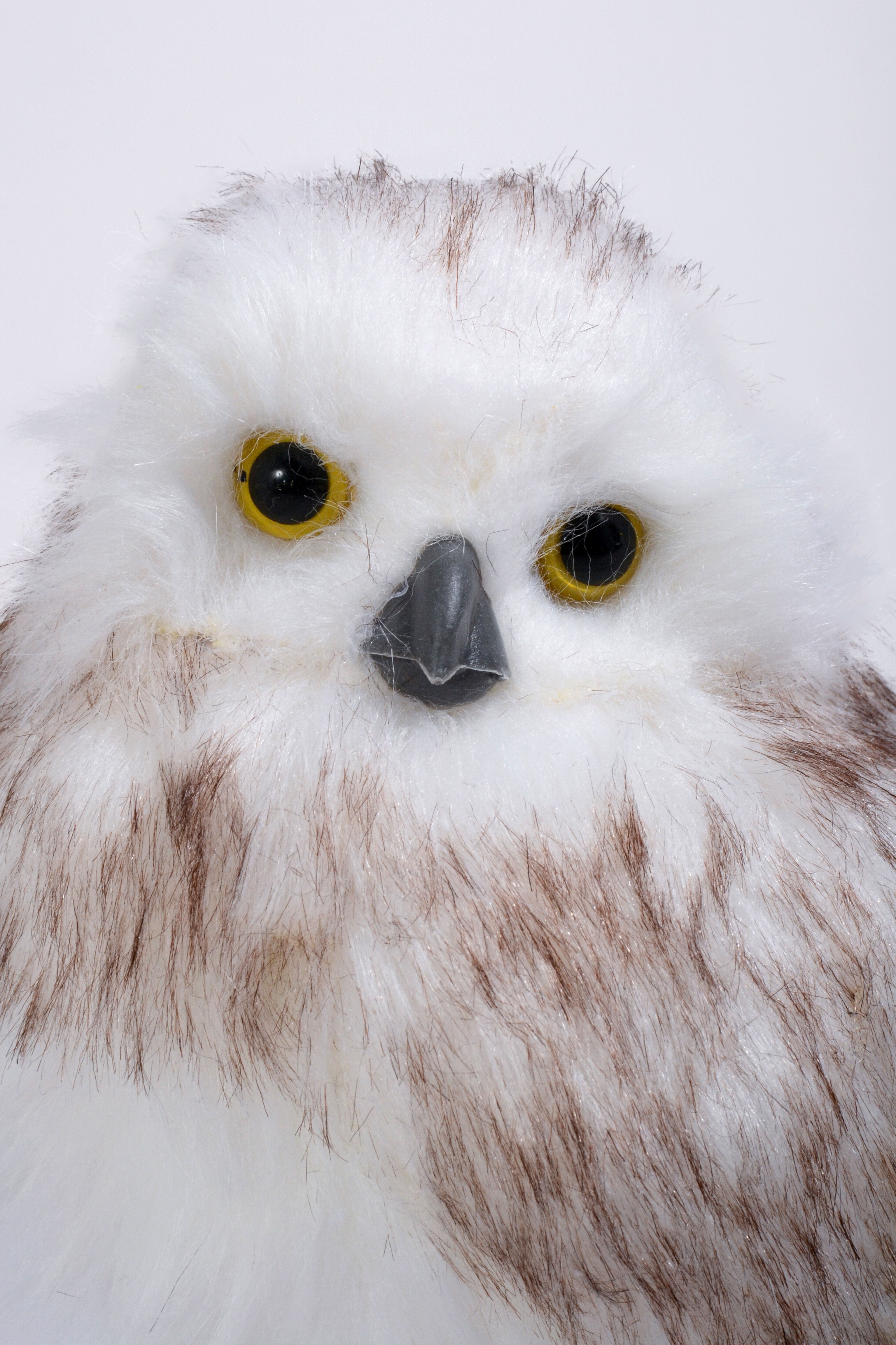 5" x 8.5"H Owl Light Brown/White