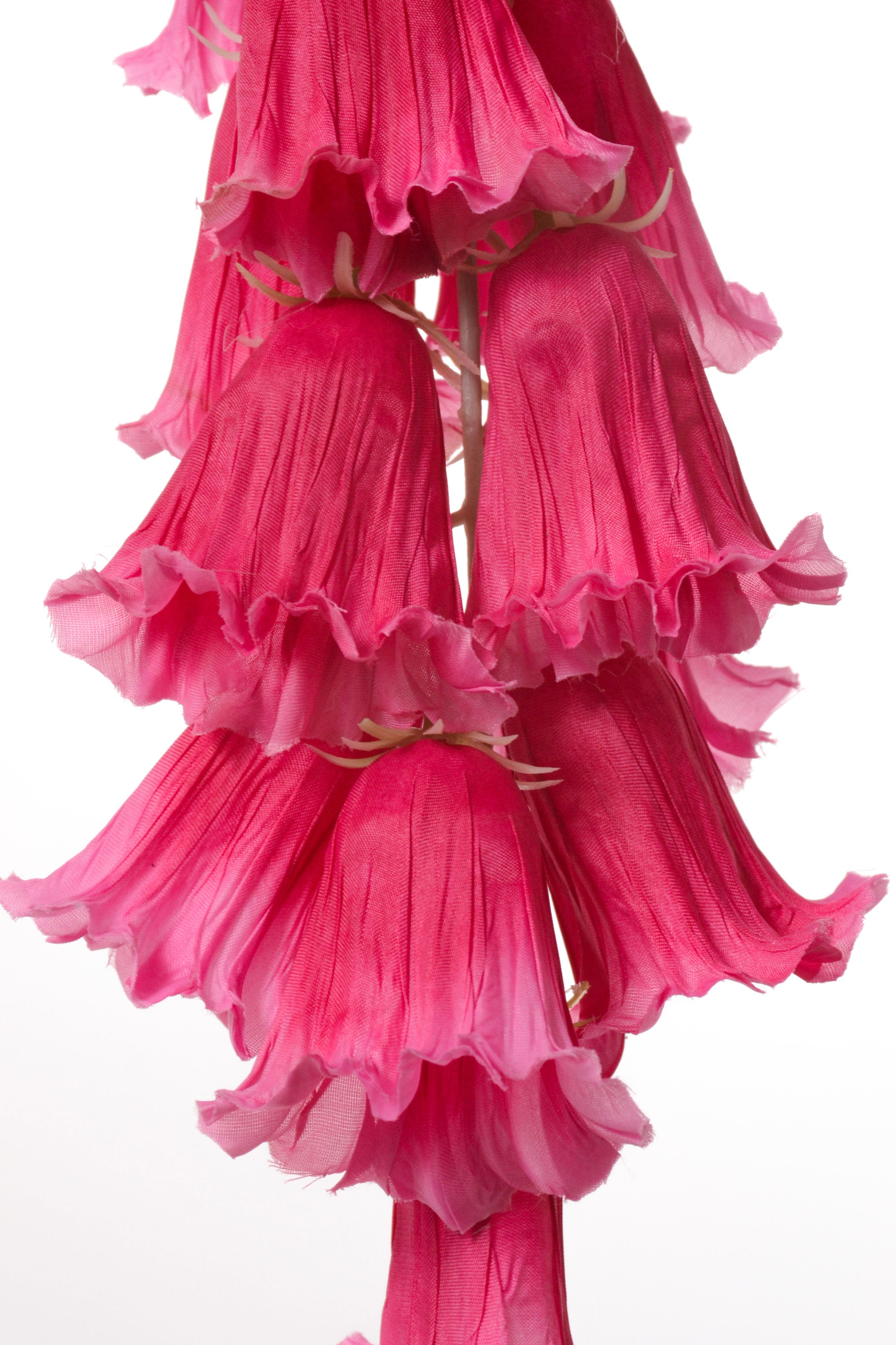 47" Artificial Hanging Bell Flower Spray Fuchsia