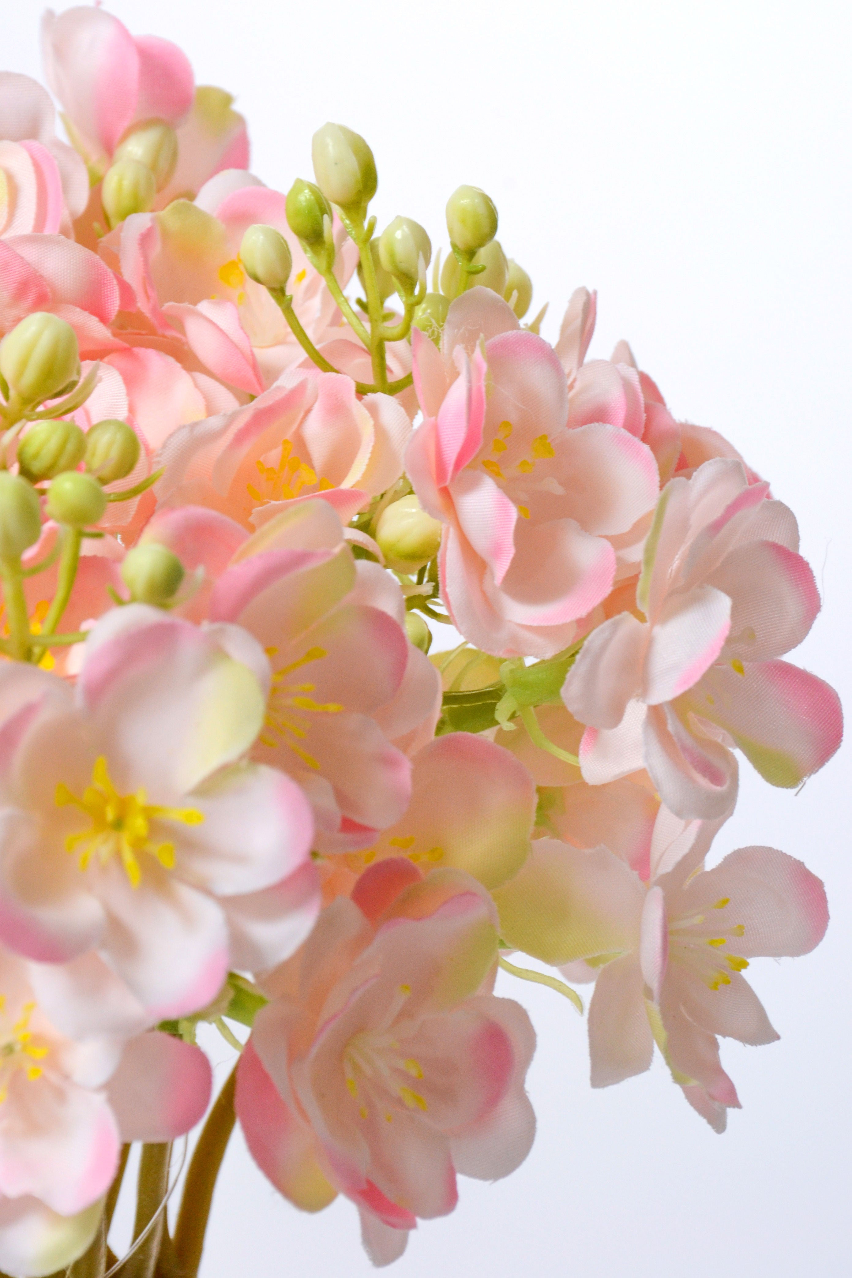 15" Silk Rose Amyrtle Bush Light Pink