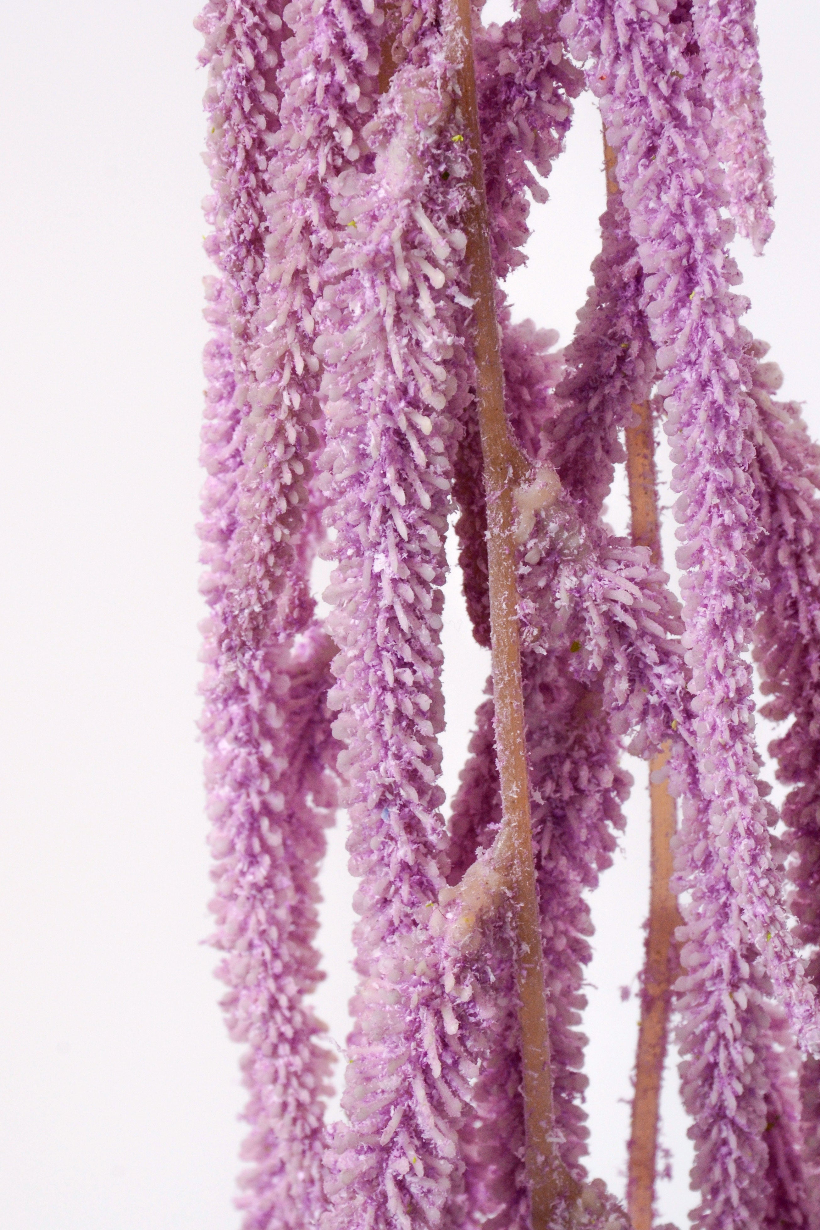 42" Artificial Amaranthus Hanging Spray Lavender