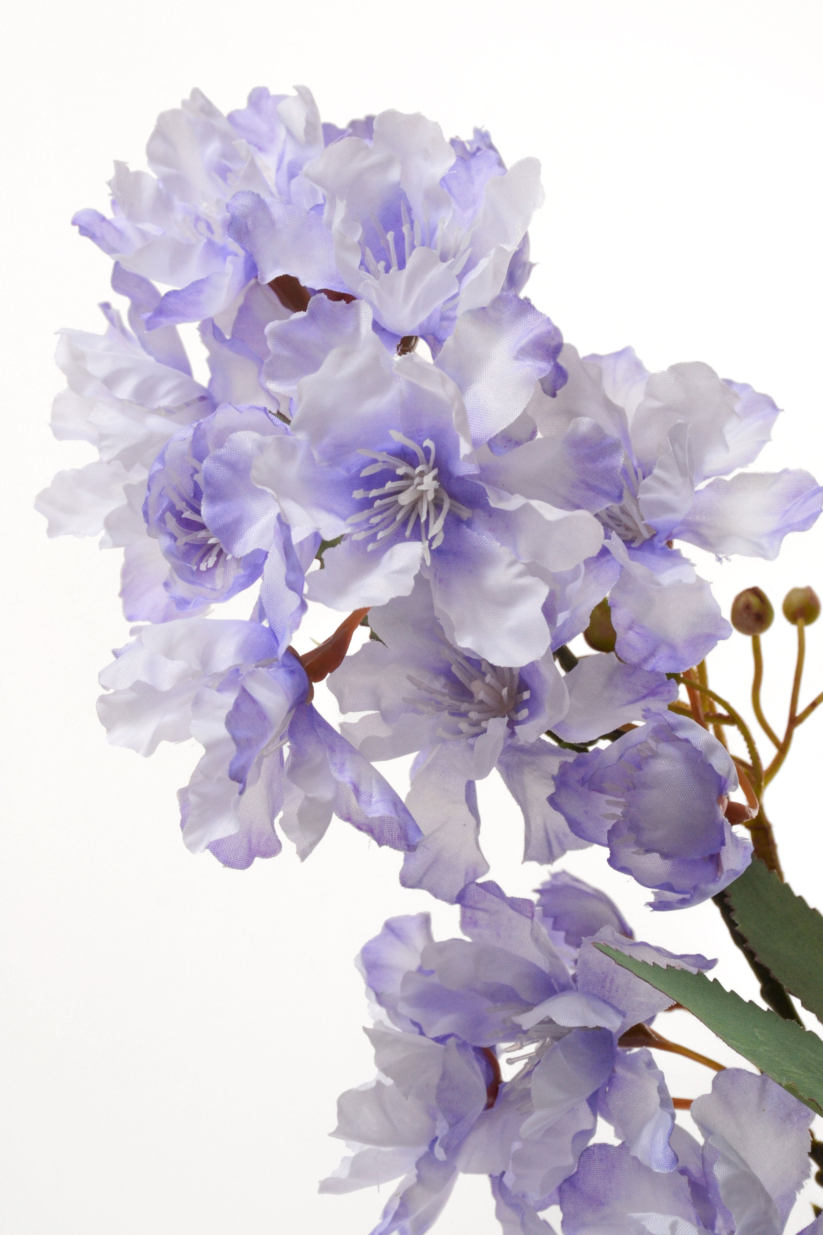 35" Silk Cherry Blossom Spray Lavender