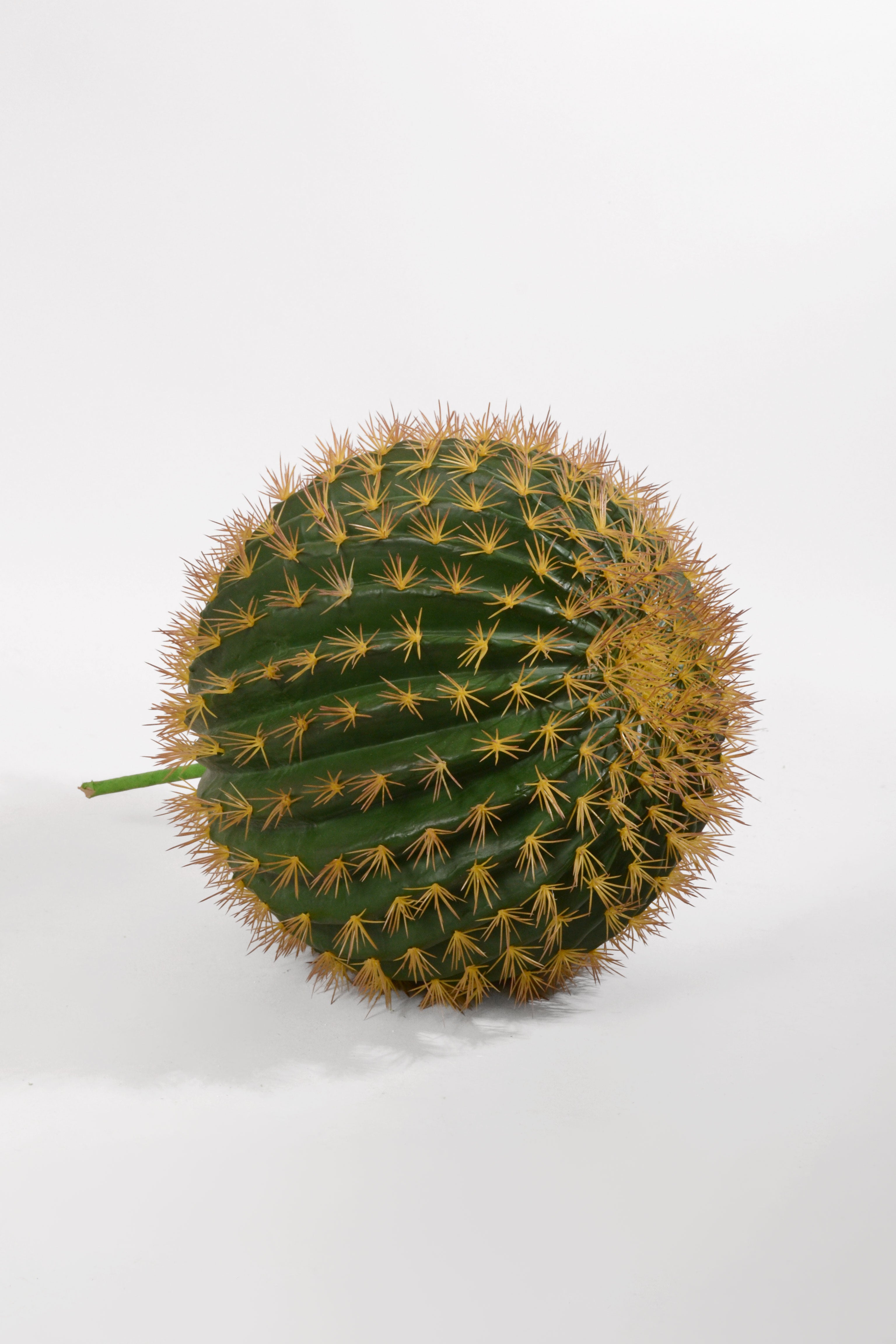 18" Artificial Cactus Ball Green