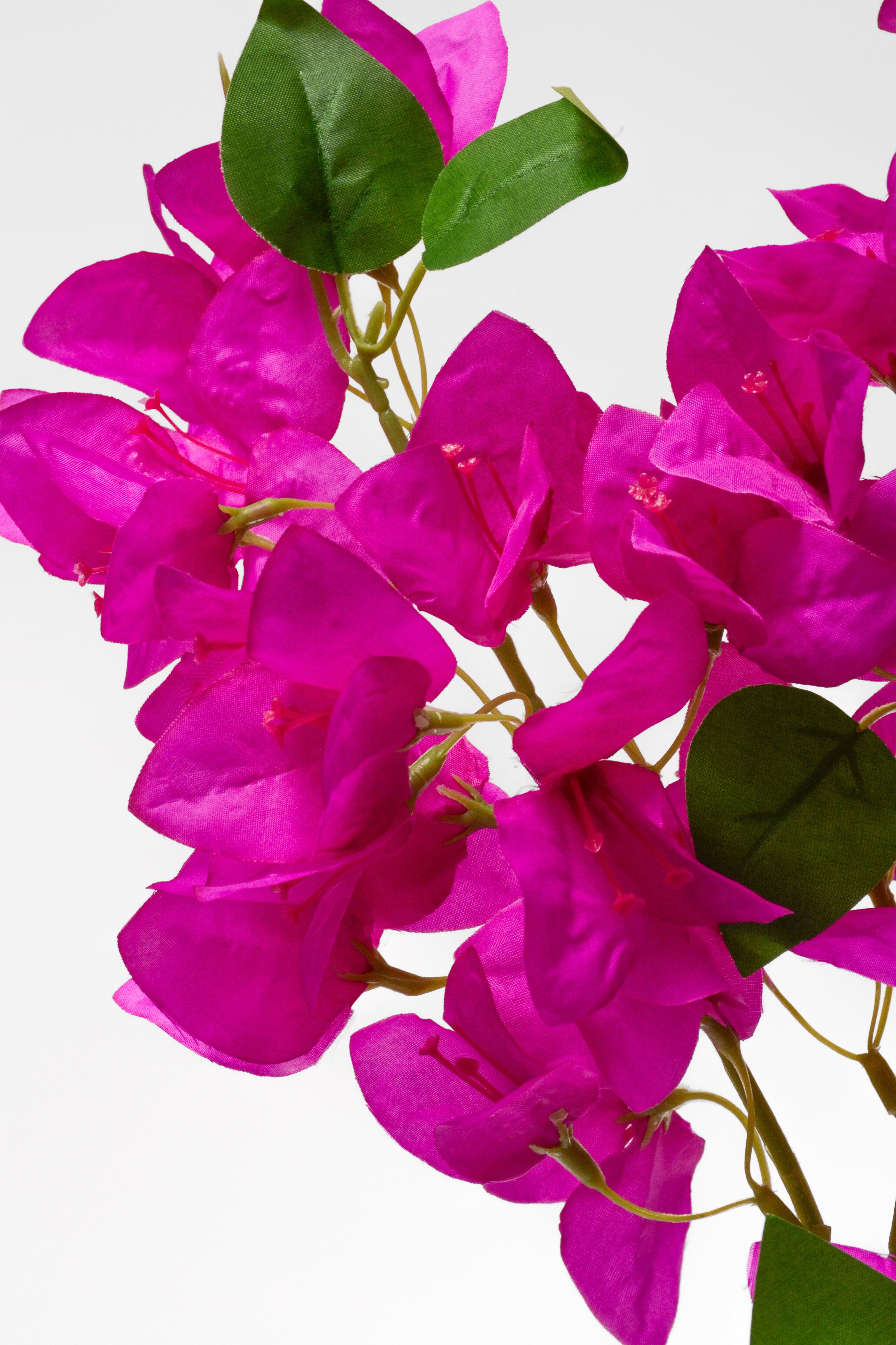 41.5" Silk Bougainvillea Spray Purple