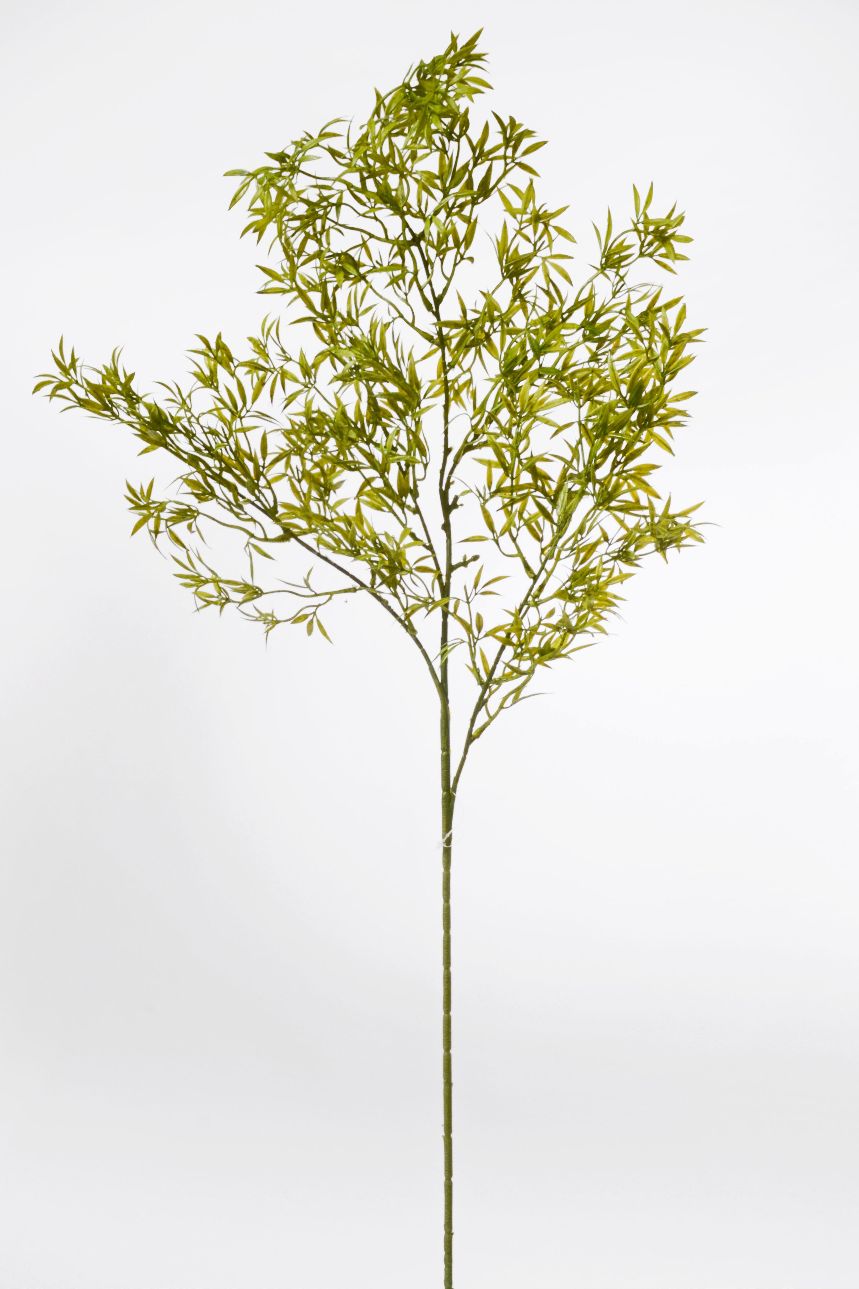 39.5" Artificial Ambrosia Leaf Spray Green