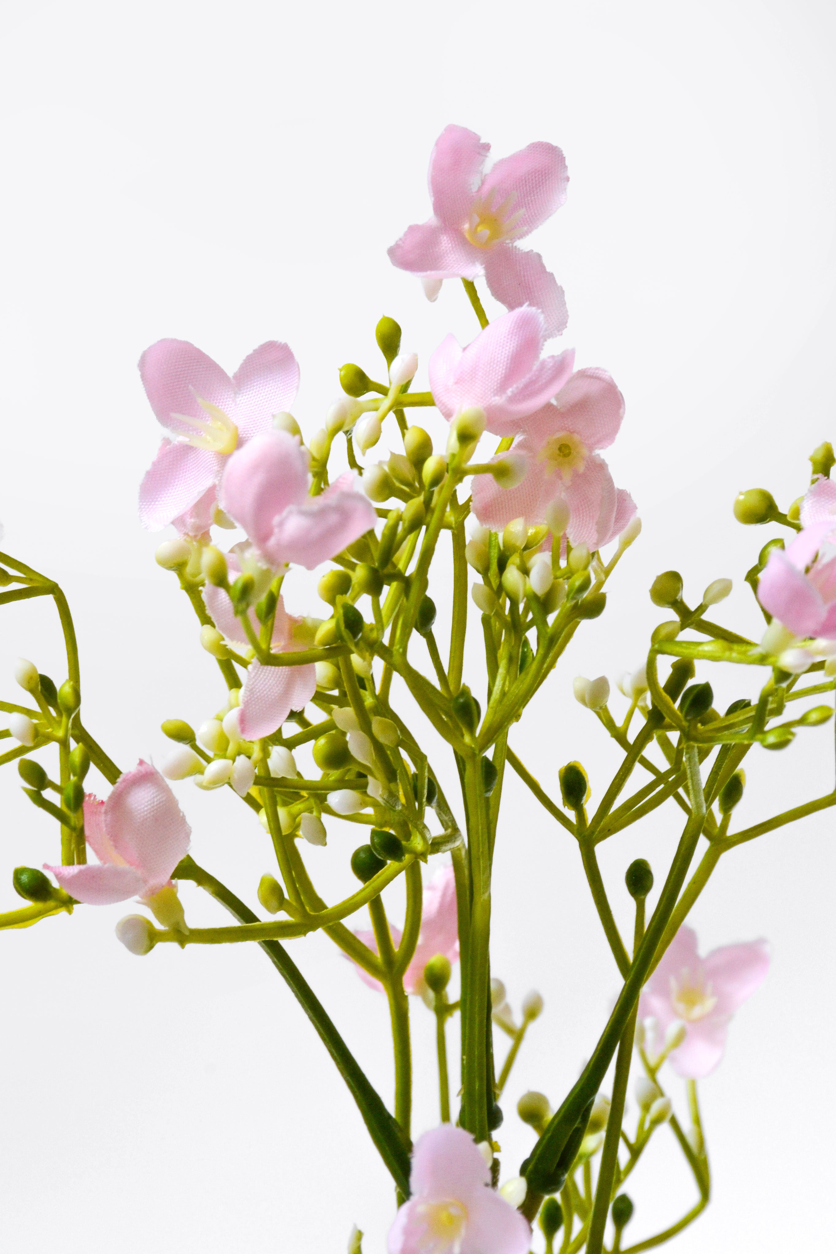 29.5" Silk Waxflower Spray Pink