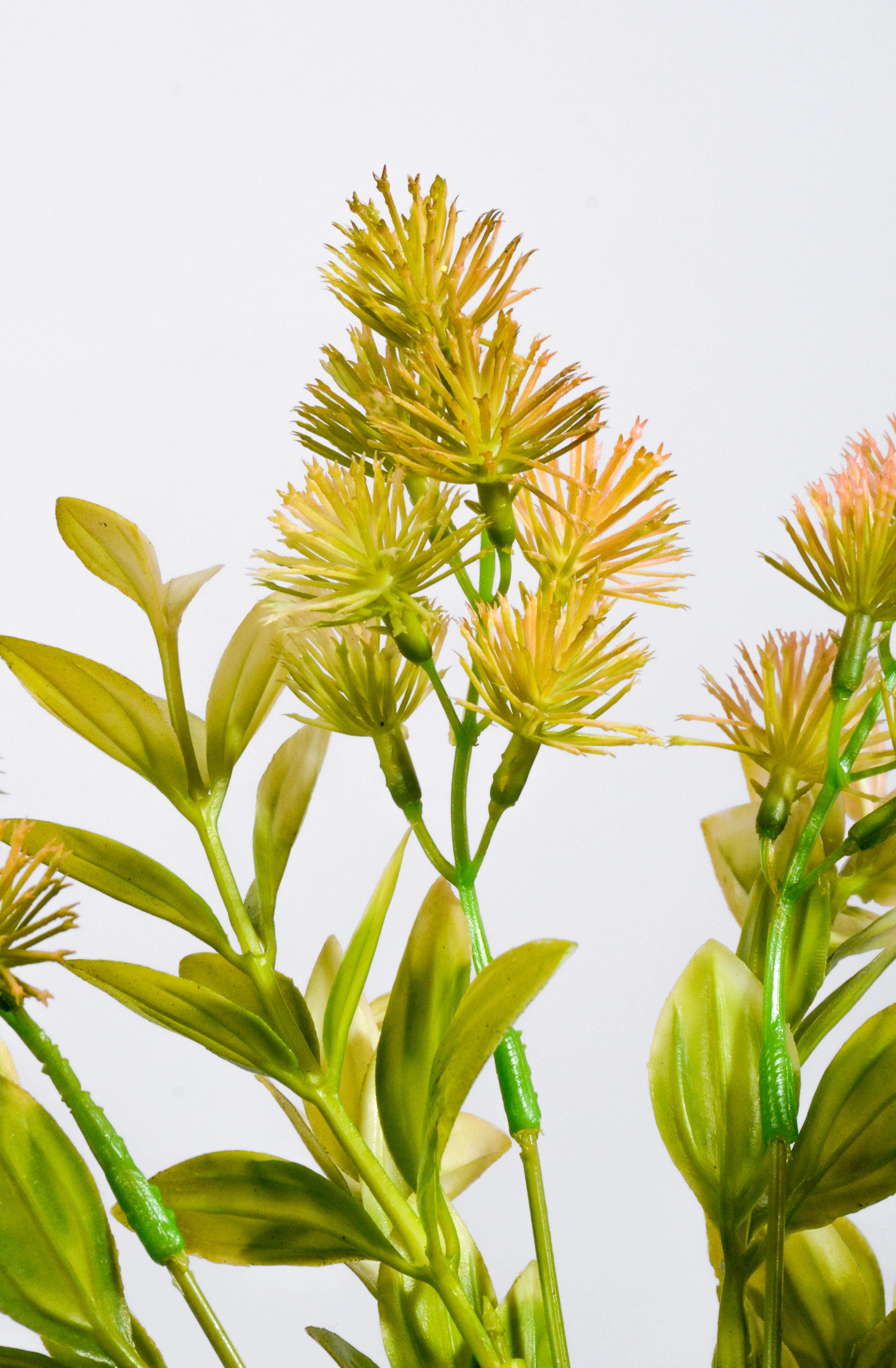 14" Artificial Alliums Bush Pink