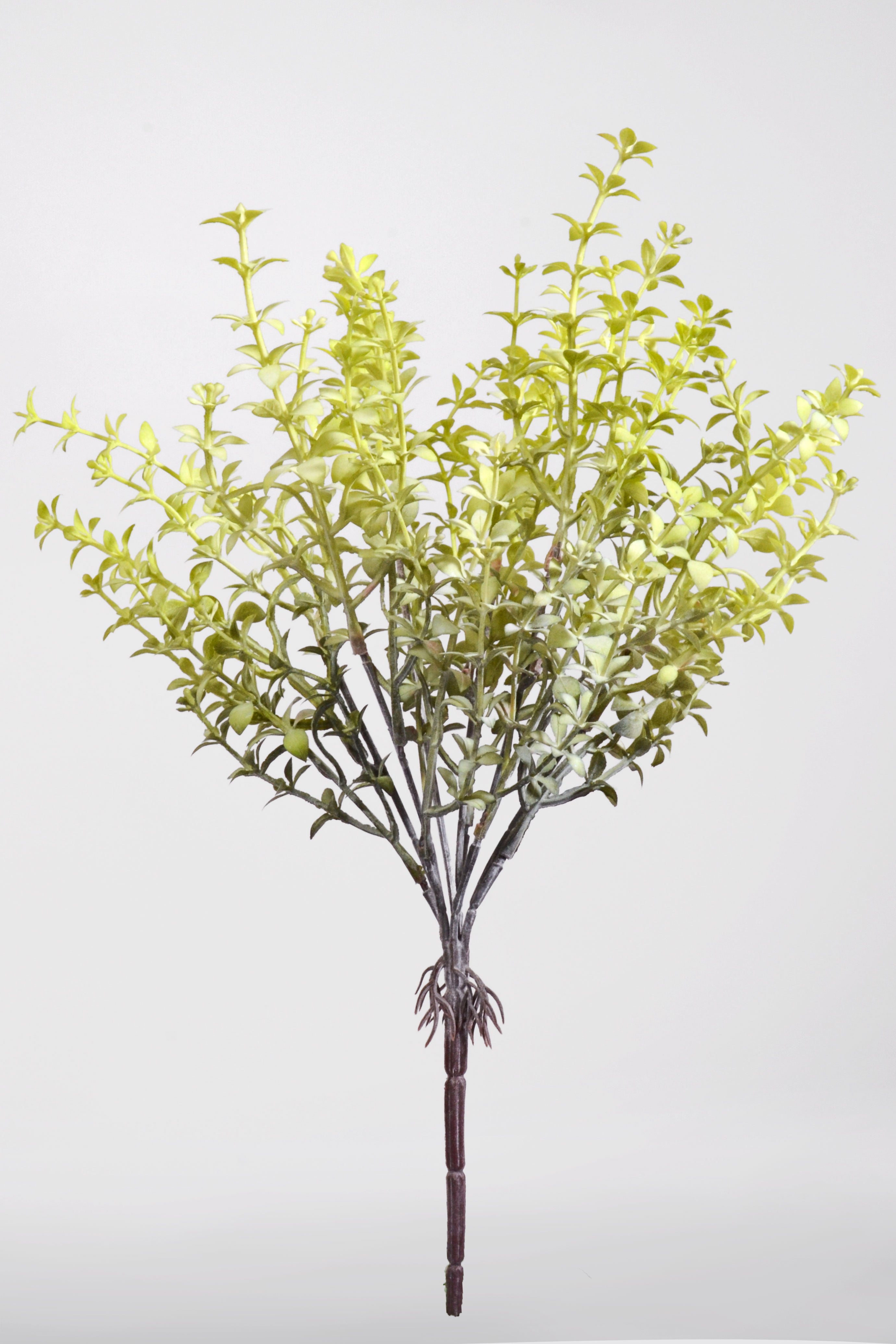 15" Artificial Eucalyptus Bush Green