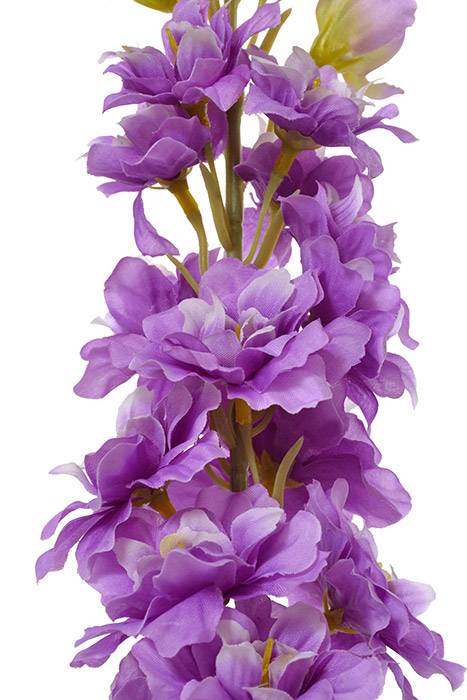 35" Silk Delphinium Spray Lavender